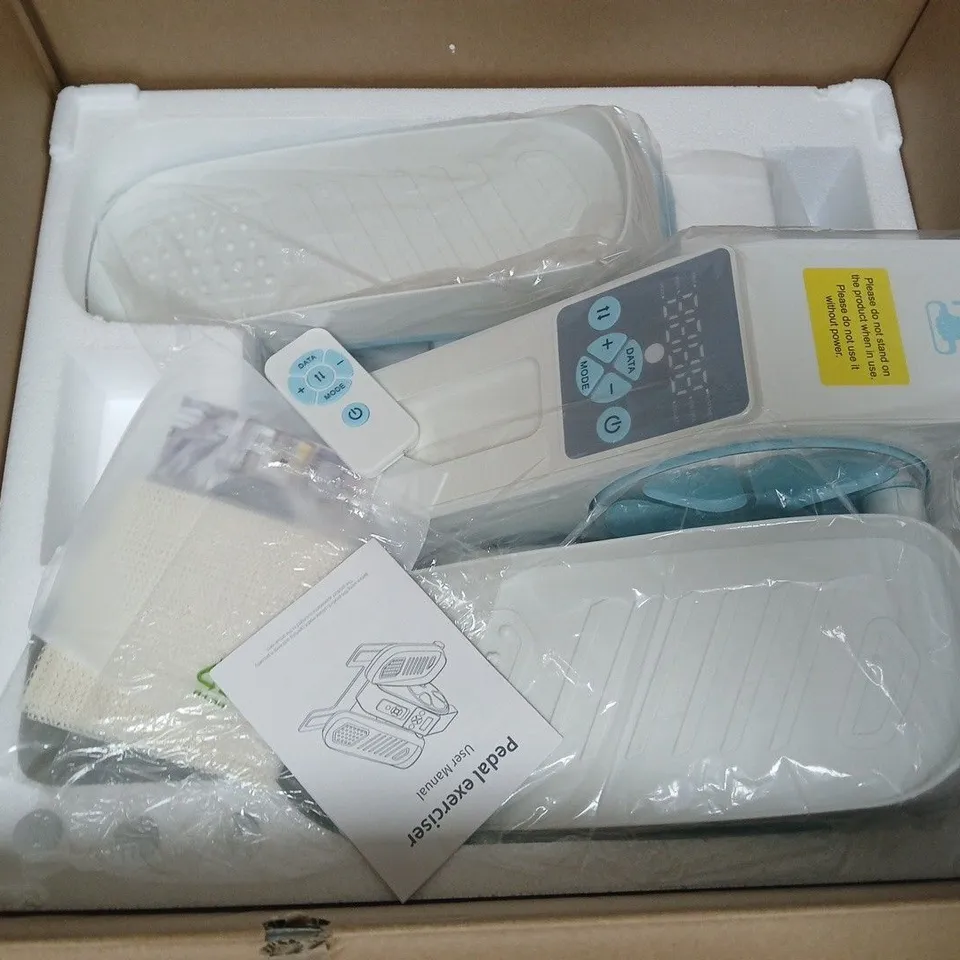 BOXED BLISS & BEYOND PEDAL EXERCISE BIKE IN WHITE