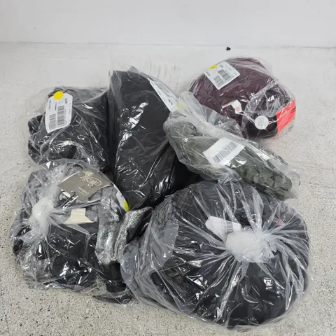 APPROXIMATELY 20 ASSORTED CLOTHING ITEMS IN VARIOUS SIZES, COLOURS & STYLES TO INCLUDE BRANDS SUCH AS MONSOON, RUTH LANGSFORD, FINERY, ETC - COLLECTION ONLY