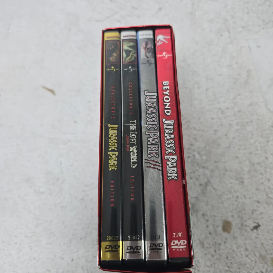 THE ULTIMATE JURASSIC PARK DVD COLLECTION – 4-DVD SET