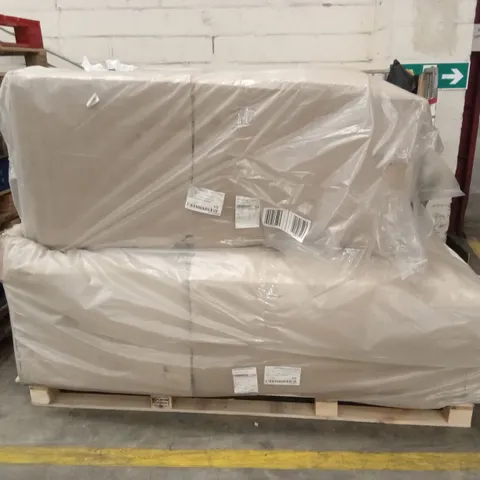 BAGGED AND DAMAGED SALERNO STANDARD RIGHT HAND CHAISE SOFA - NATURAL