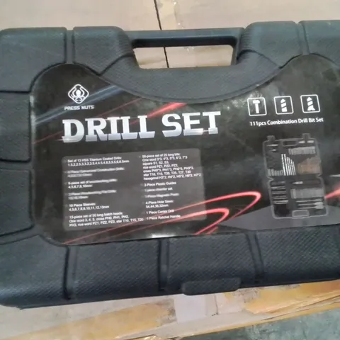 BOXED PRESS NUTS 111PCS DRILL SET