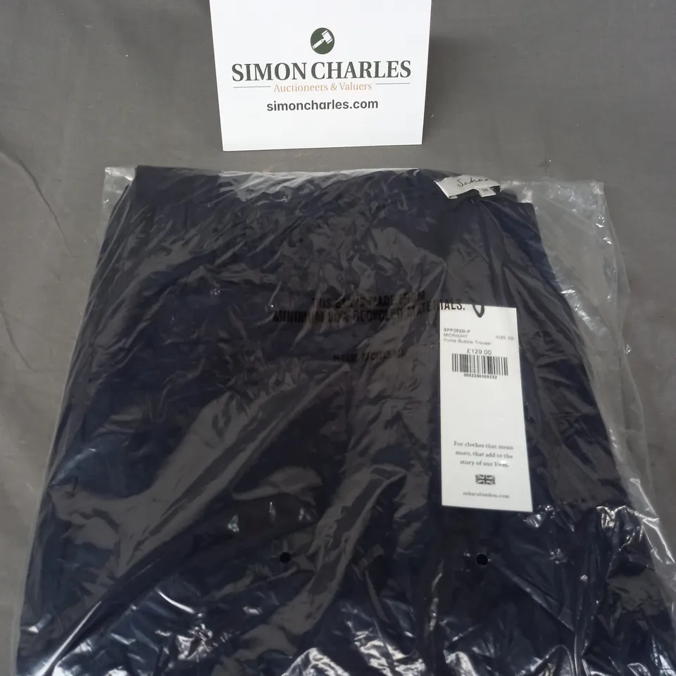 SEALED SAHARA LONDON PONTE BUBBLE TROUSER IN MIDNIGHT SIZE 5S