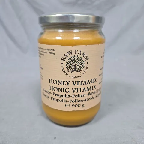 RAW FARM HONEY VITAMIX HONEY-POLLEN - ROYAL JELLY - 900G