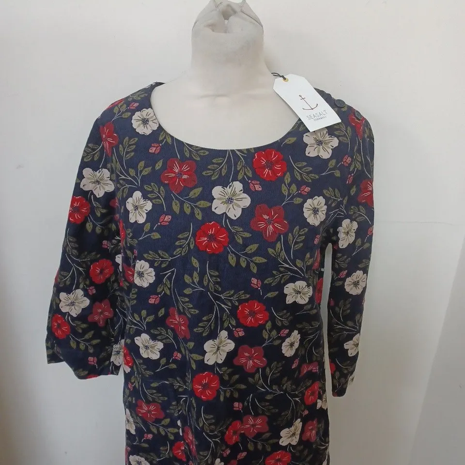 SEASALT CORNWALL PORT GAVERNE TUNIC SIZE 10