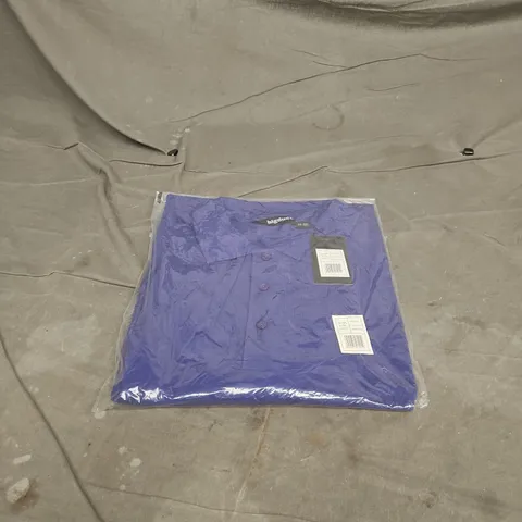 BIGDUDE COBALT BLUE POLO SHIRT 5XL BAGGED WITH TAGS