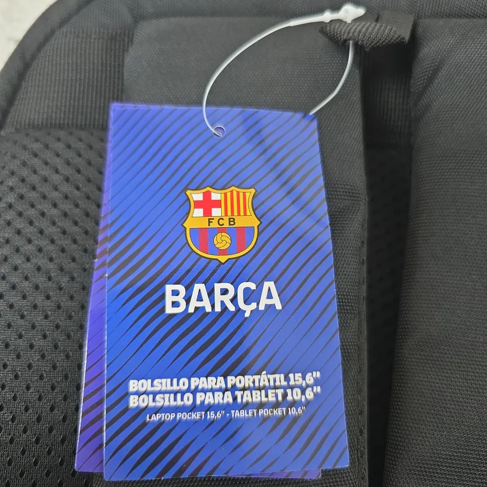 FC BARCELONA BACKPACK – LAPTOP 15.6" + TABLET POCKET 10.6" (BARCELONA FC TAG)
