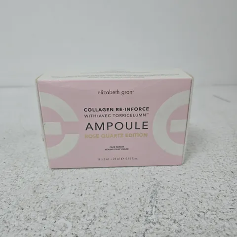 SEALED ELIZABETH GRANT COLLAGEN RE-INFORCE AMPOULE FACE SERUM 