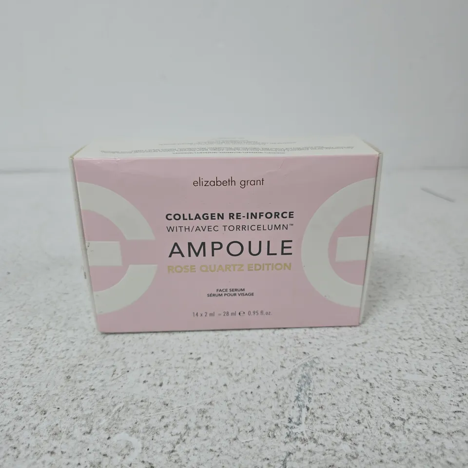 SEALED ELIZABETH GRANT COLLAGEN RE-INFORCE AMPOULE FACE SERUM