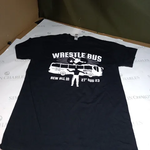 GLIDAN BLACK ALL IN T-SHIRT SIZE M