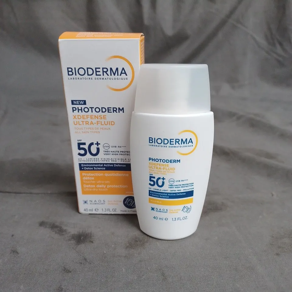 BIODERMA PHOTODERM XDEFENSE ULTRA FLUID SPF 50 SUN CREAM 40ML