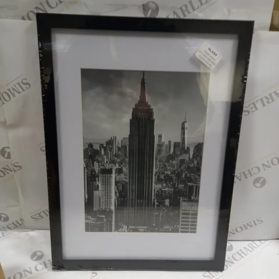 BOXED PF&A OXFORD BLACK A3 FRAME FOR A4 PRINT WITH GLASS