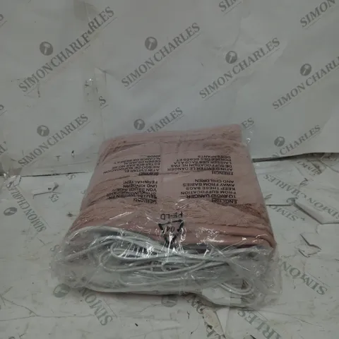 BOXED COZEE HOME HEATED BLANKET IN PINK