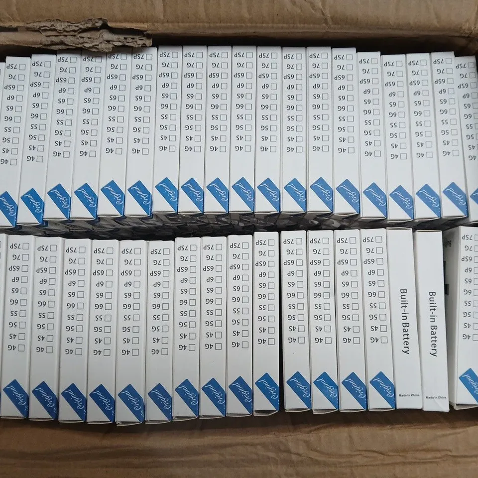 APPROXIMATELY 120 6S PLUS BUILT IN BATTERIES