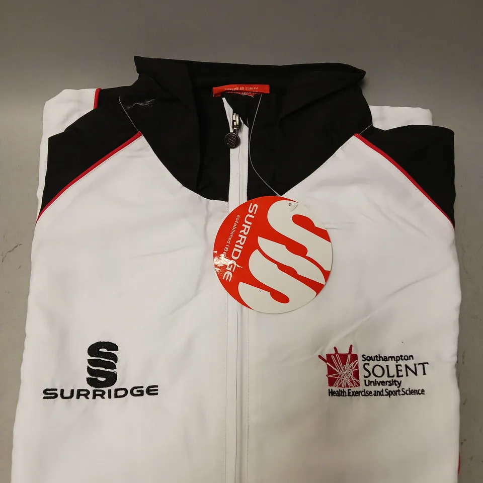 5 X SURRIDGE MENS SOLENT TRACKSUIT JACKETS - M