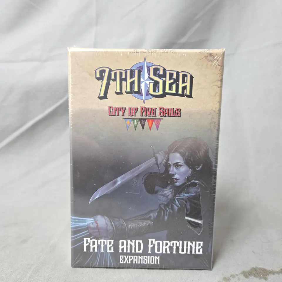 7TH SEA FATE AND FORTUNE EXPANSION – CITY OF FIVE SAILS (SEALED)