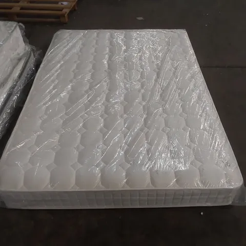 QUALITY BAGGED DWINNELL BARREL POCKET SPRUNG 1000 MATTRESS WITH TIGHT TOP MEMORY FOAM - 140cm EU DOUBLE
