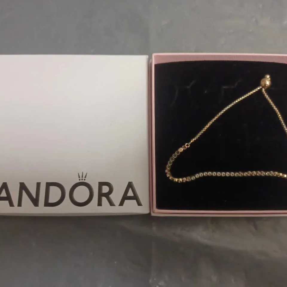 BOXED PANDORA TENNIS BRACELET 