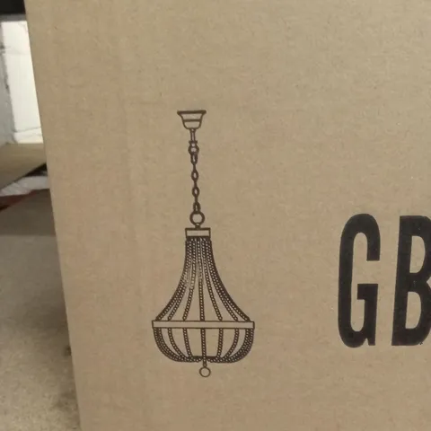 BOXED CADE CHANDELIER LIGHT (1 BOX)