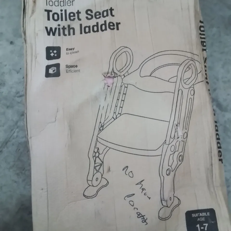 BOXED KEPLIN TODDLER TOILET SEAT WITH LADDER 