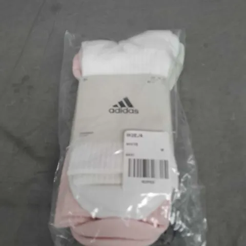 PACK OF 3 ADIDAS SOCKS SIZE M