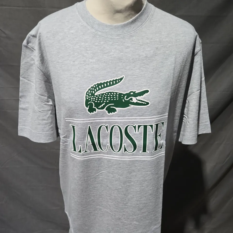 LACOSTE GRAPHIC T-SHIRT SIZE L 