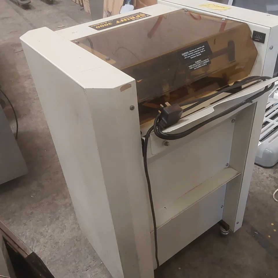 KASFOLD SPRINT 3000 BOOKLET MAKER