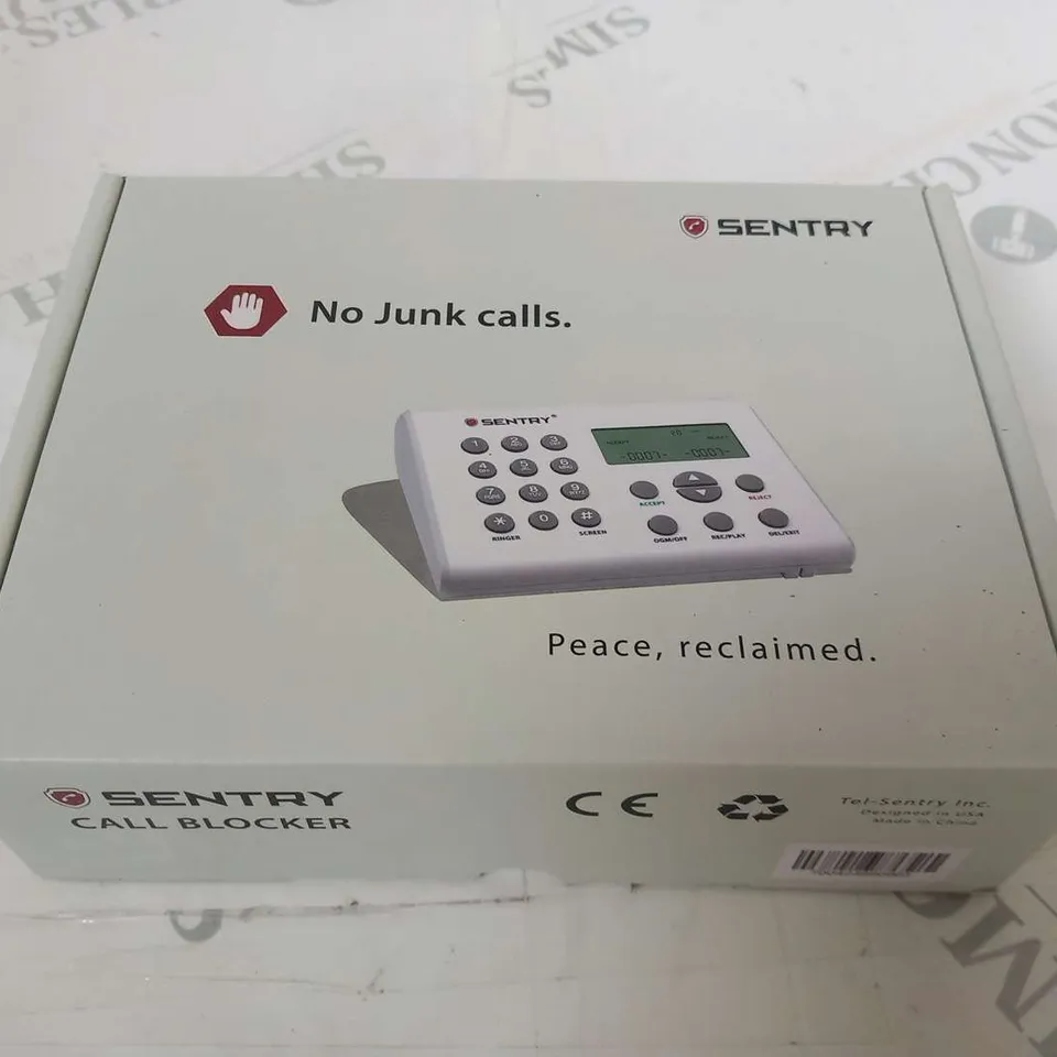 BOXED SENTRY CALL BLOCKER