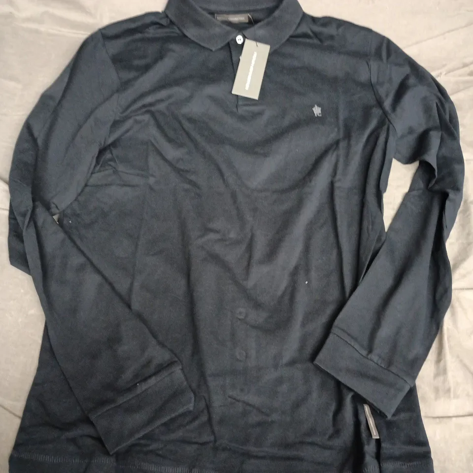 FRENCH CONNECTION NAVY LONG SLEEVE SHIRT – MEN’S, SIZE L