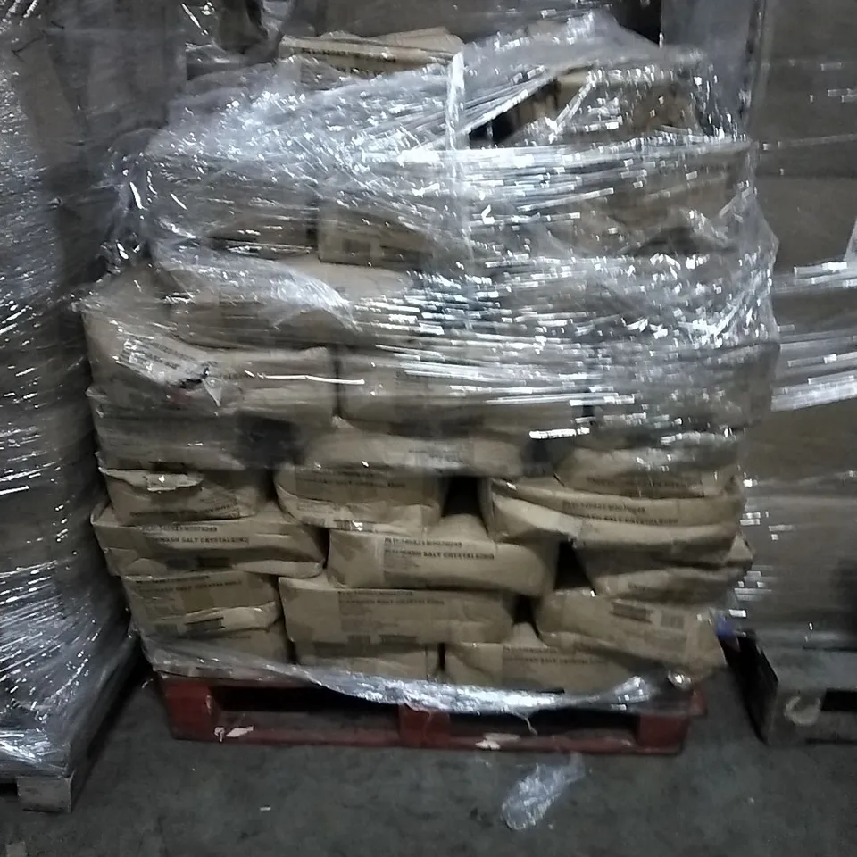 PALLET OF BOXED DISHWASHER SALT