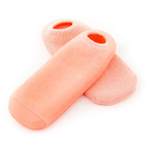 GGDF30 SILK MOISTURISING SOCK (IN PEACH)