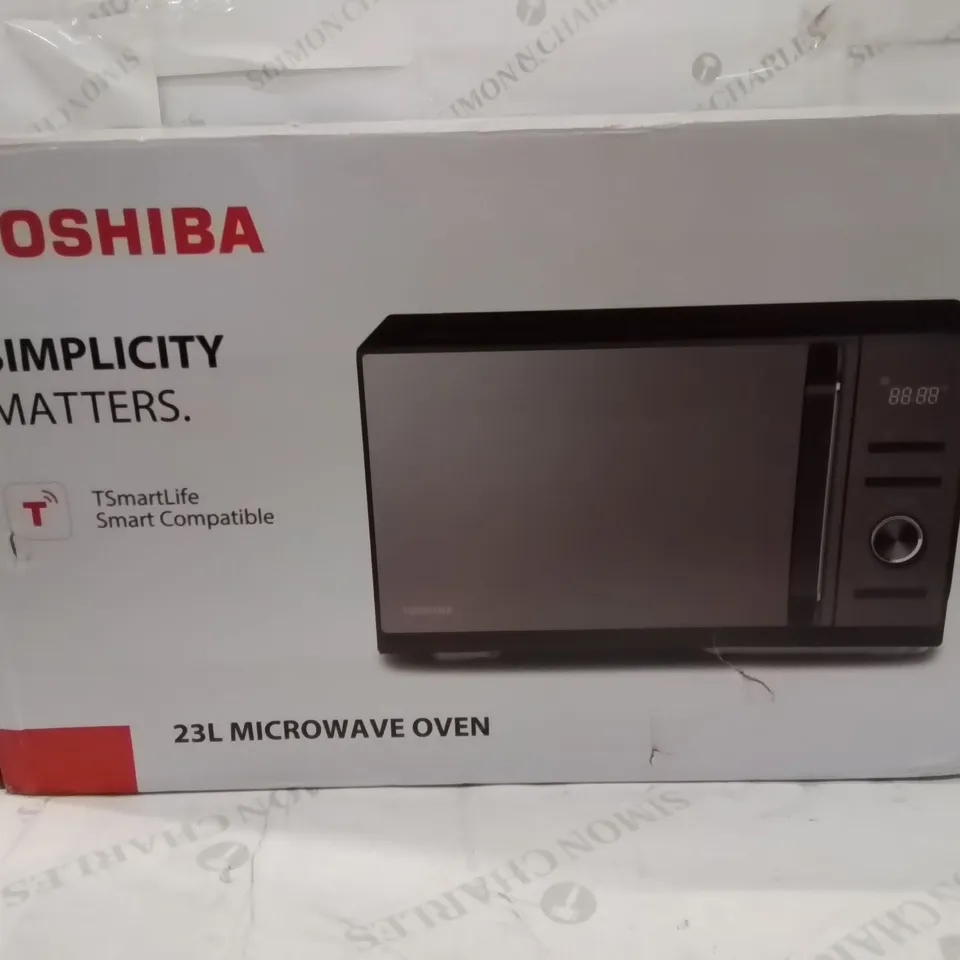 BOXED TOSHIBA 23L MICROWAVE OVEN 