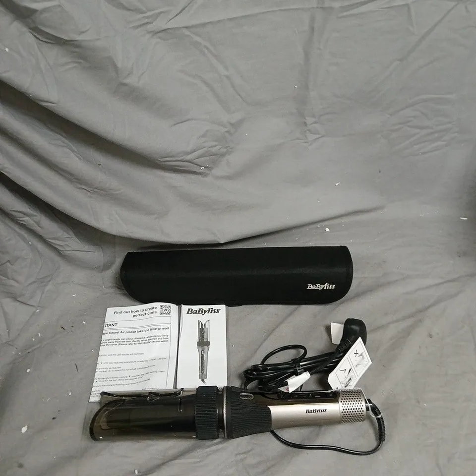 BABYLISS HAIR STYLER 2525MP4 WITH CASE, INSTRUCTIONS
