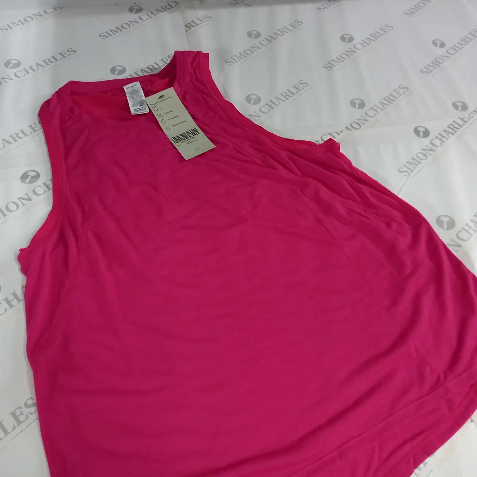 SWEATY BETTY PACESETTER RUNNING VEST IN PINK - L