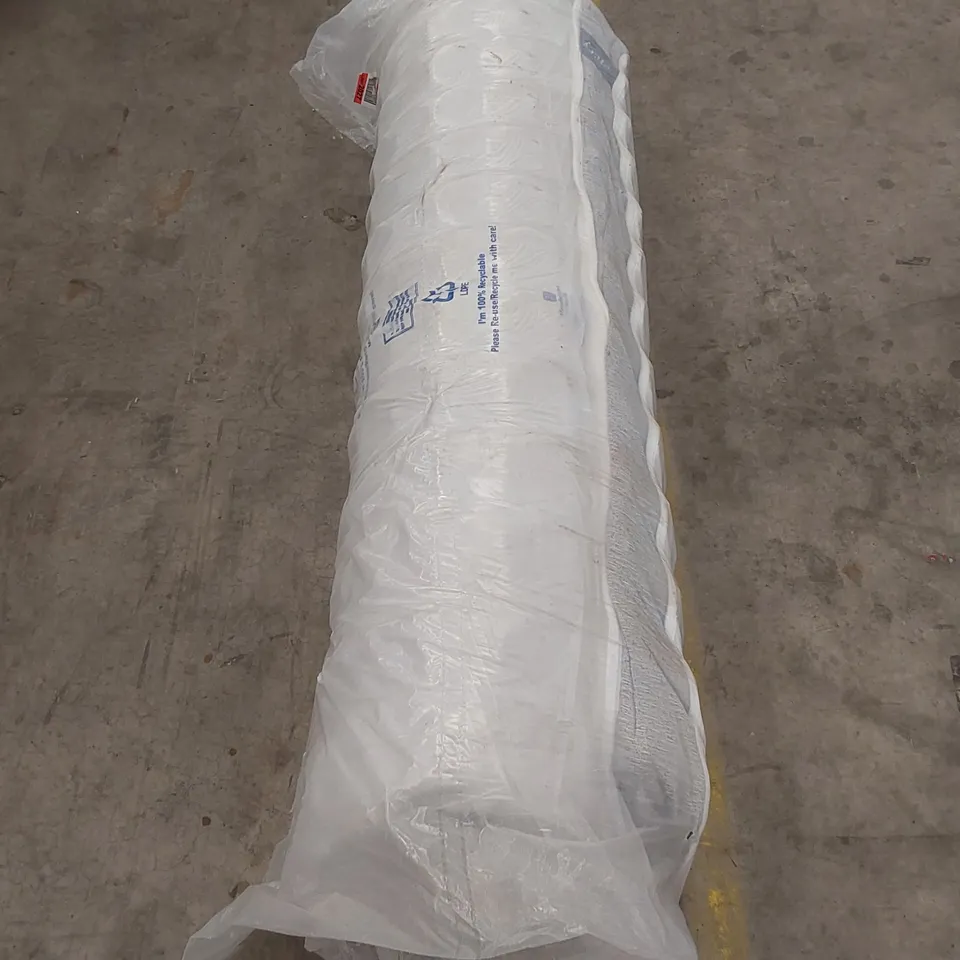 QUALITY BAGGED AND ROLLED 5' KINGSIZE ADAMINE SERENITY COIL SPRING MATTRESS 