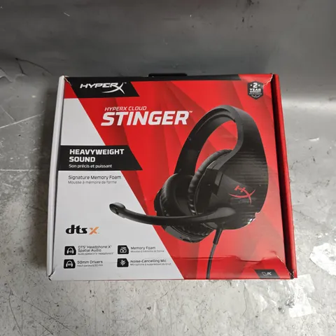 BOXED HYPERX CLOUD STINGER HEADSET 