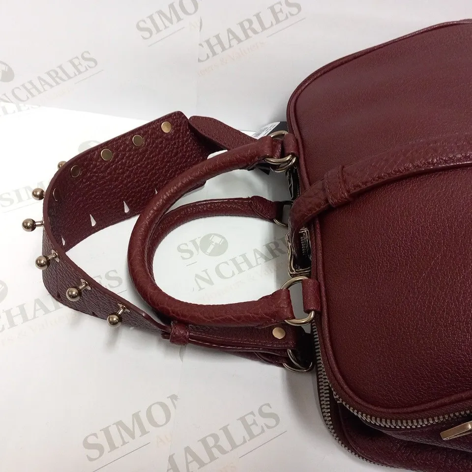 ALEXANDER WANG OX BLOOD BAG STUDDED HANDLE