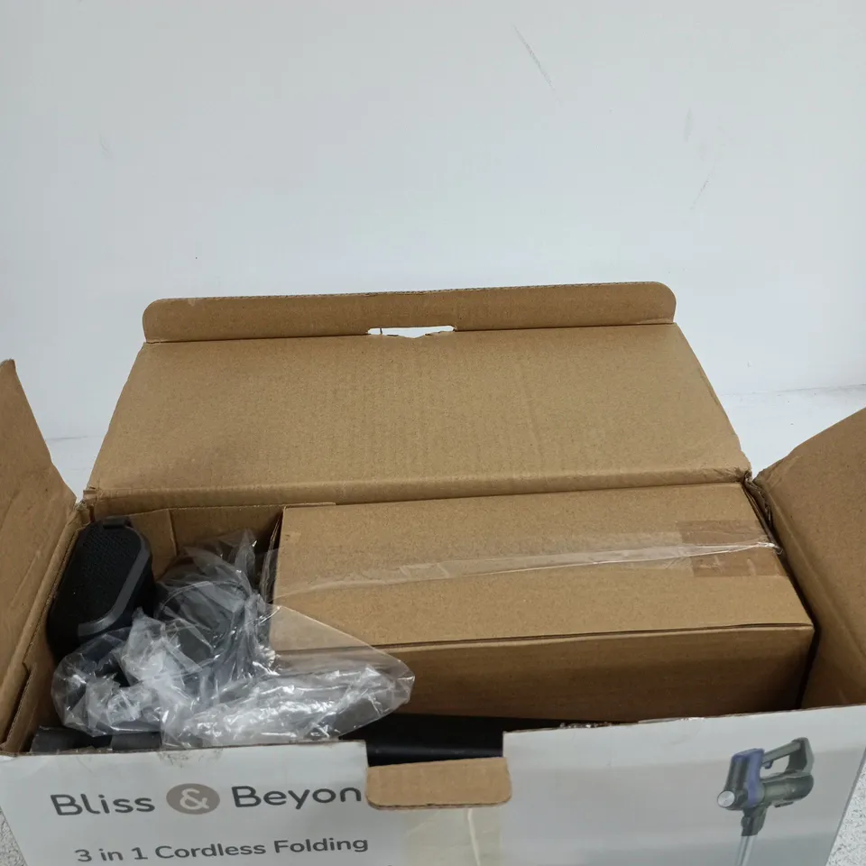 BLISS & BEYOND 3-IN-1 CORDLESS FOLDING VACUUM CLEANER