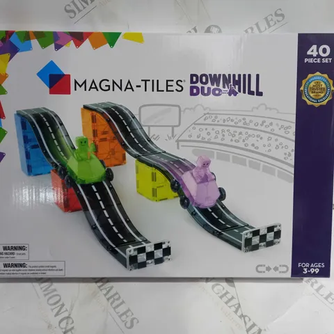 BOXED MAGNA-TILES DOWNHILL DUO