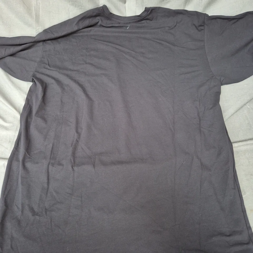 GYMSHARK OVERSIZED TEE IN BLACK - XL