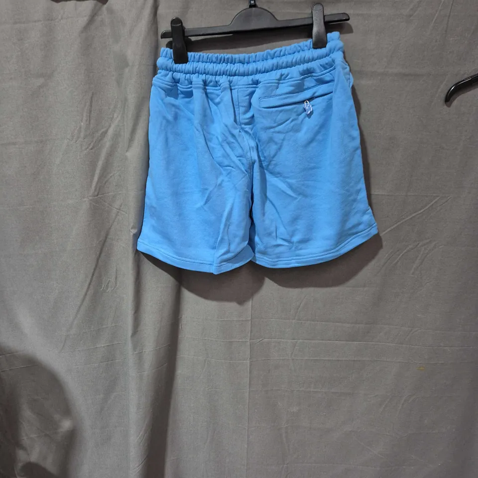 BLUE DRAWSTRING SHORTS SMALL 