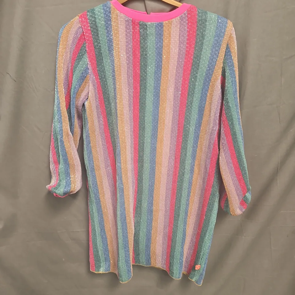 BILLIEBLUSH KNIT DRESS IN MULTICOLOUR - 12A