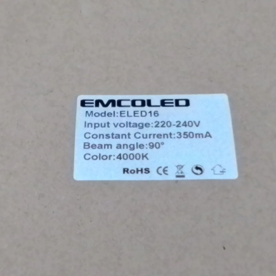PALLET CONTAINING 8 12-PACKS BOXES OF EMCOLED SPOT LIGHTS
