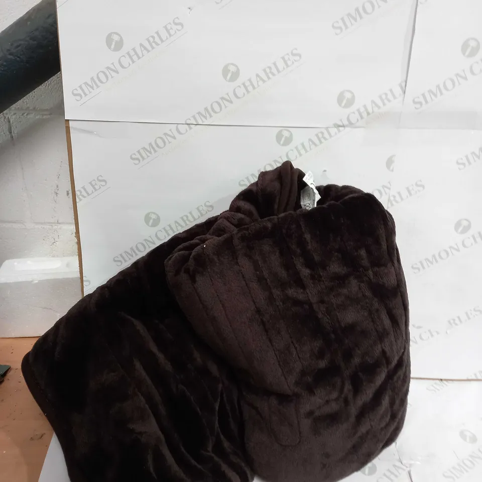 COZEE HOME HEATED THROW CHOCOLATE 