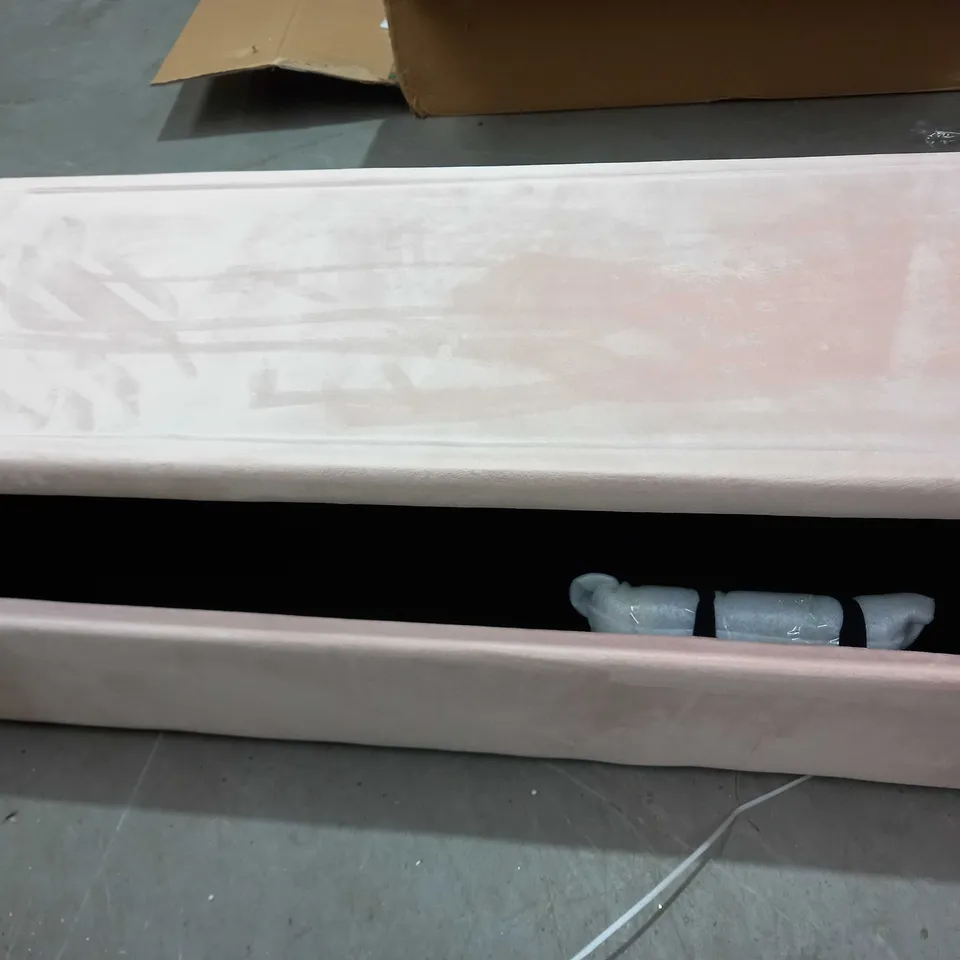 MY HOME STORIES COFFEE TO DESK TABLE WITH STORAGE - PINK