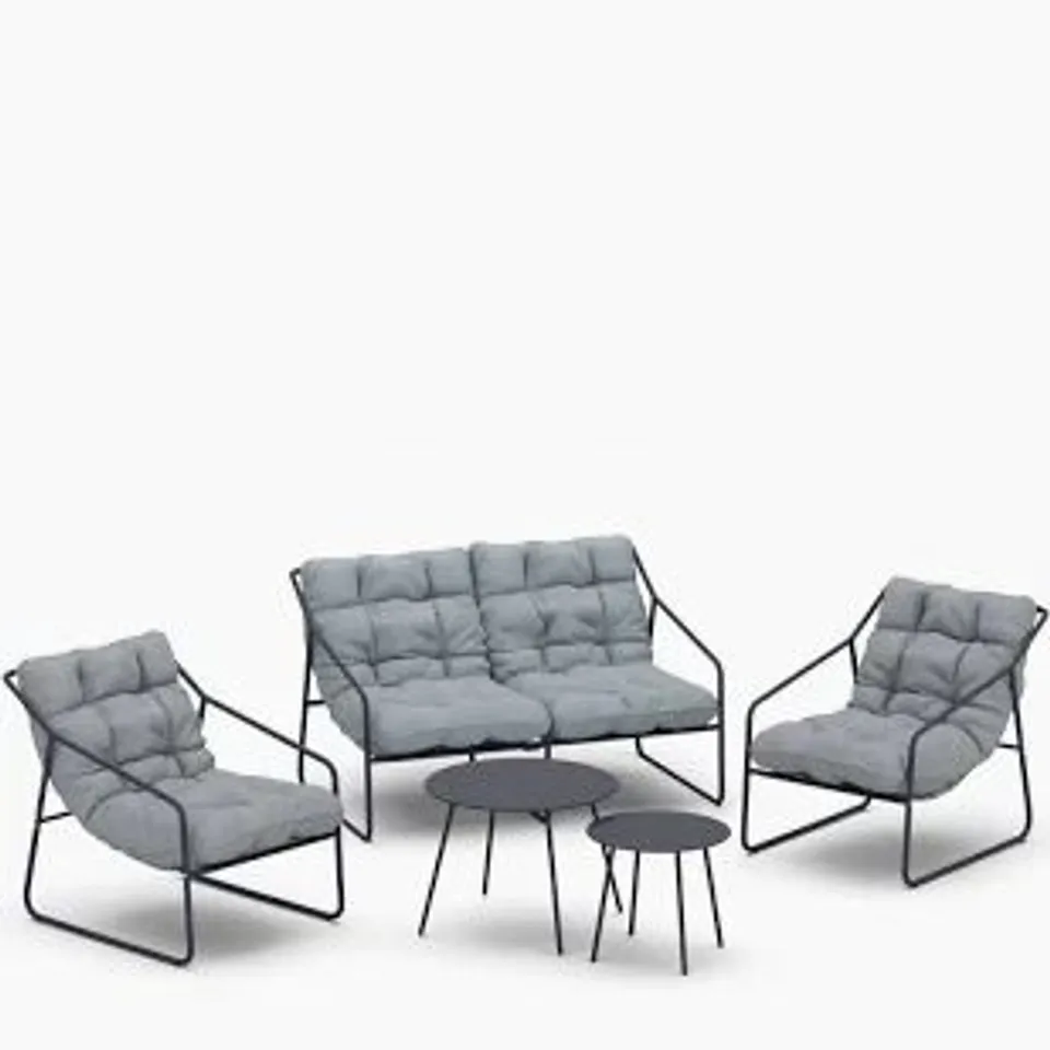 BOXED NEO GARDEN FURNITURE SET - GREY