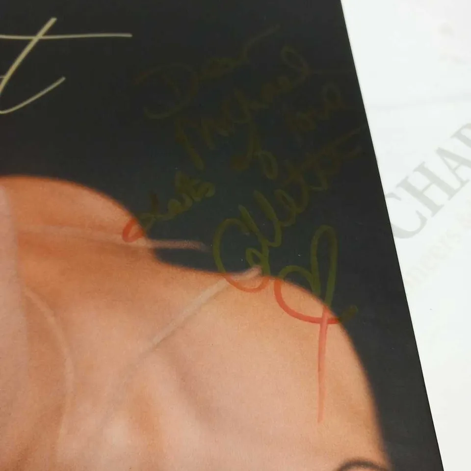 COLLETTE COOPER LOST VINYL SIGNED WITH PERSONALISED MESSAGE  'DEAR MICHAEL LOTS OF LOVE'