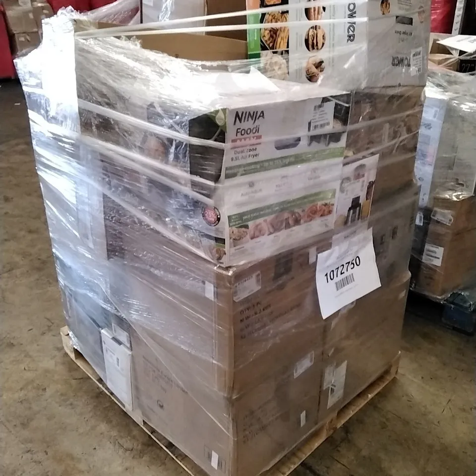 PALLET OF APPROXIMATELY 30 UNPROCESSED RAW RETURN HOUSEHOLD AND ELECTRICAL GOODS TO INCLUDE;