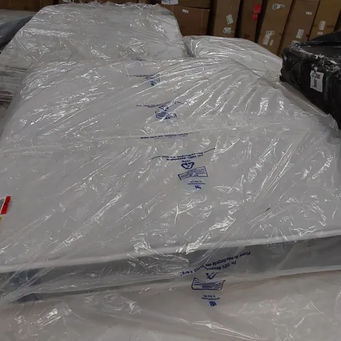 QUALITY BAGGED 4'6" DOUBLE SIZE ADAMINE SERENITY COIL SPRING MATTRESS