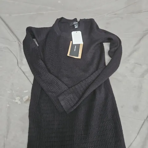 VERO MODA BLACK KNIT DRESS – UK SIZE S