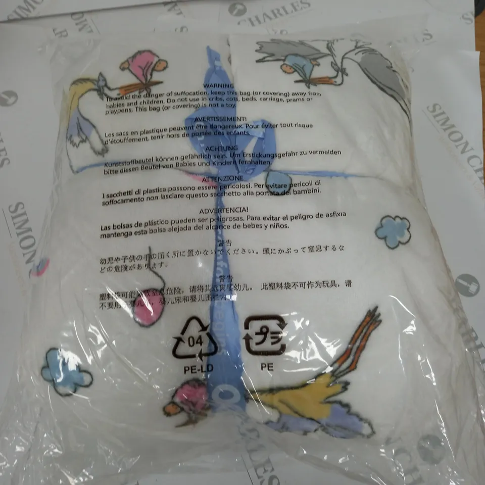 SEALED THE OODIE STORK THEMED HOODED BLANKET